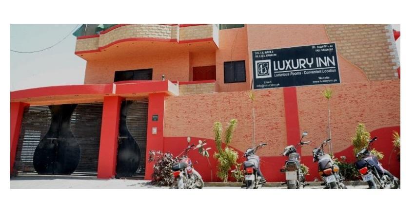 Luxury Inn การาจี ภายนอก รูปภาพ